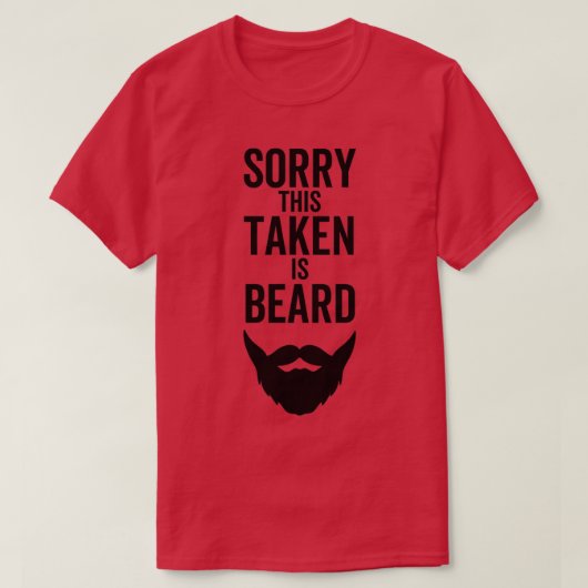 Deze baard is 1 t-shirt (Design voorkant)
