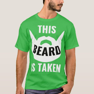 Deze baard wordt gebruikt voor Hipster Engage Love T-shirt