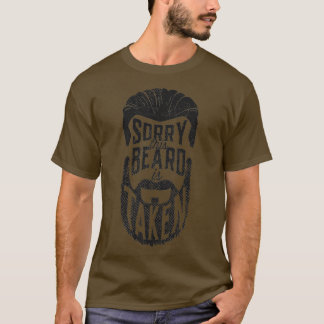 Deze baard wordt ingenomen met Valentinex27s Dag G T-shirt