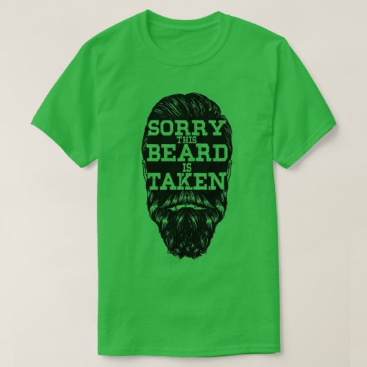 Deze baard wordt ingenomen Shirt 1 (Design voorkant)