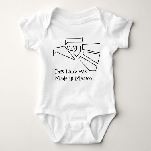 Deze baby werd gemaakt in Mexico Romper (Voorkant)