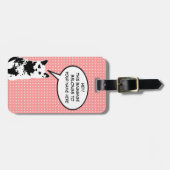 Deze bagage is van... kat bagagelabel (Voorkant horizontaal)