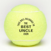 Deze bal behoort tot de beste oom ooit Custom (Voorkant)