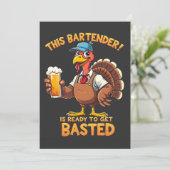 Deze barman is klaar om ontploffing te krijgen kaart (Staand voorkant)