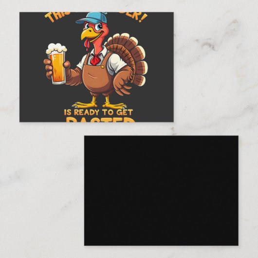 Deze barman is klaar om ontploffing te krijgen notitiekaartje (Voorkant / Achterkant)