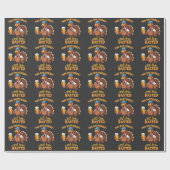 Deze barman is klaar om te worden gestraald cadeaupapier (Vlak)