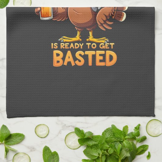 Deze barman is klaar om te worden gestraald theedoek (Gevouwen)