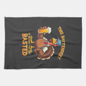 Deze barman is klaar om te worden gestraald theedoek (Horizontaal)