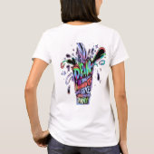 Deze basale t-shirt heeft een relaxed model voor d (Achterkant)