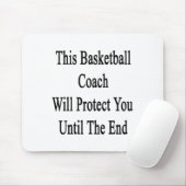 Deze basketbalcoach zal je beschermen tot de E Muismat (Met muis)