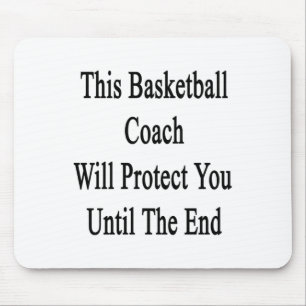 Deze basketbalcoach zal je beschermen tot de E Muismat