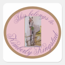 Deze behoort tot de ovale sticker