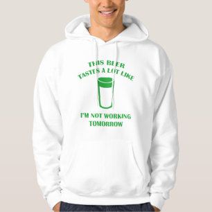 Deze bier smaakt veel zoals hoodie