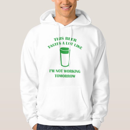 Deze bier smaakt veel zoals hoodie (Voorkant)