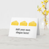 Deze Big Cheese-afbeelding aanpassen Kaart (Gele Bloem)