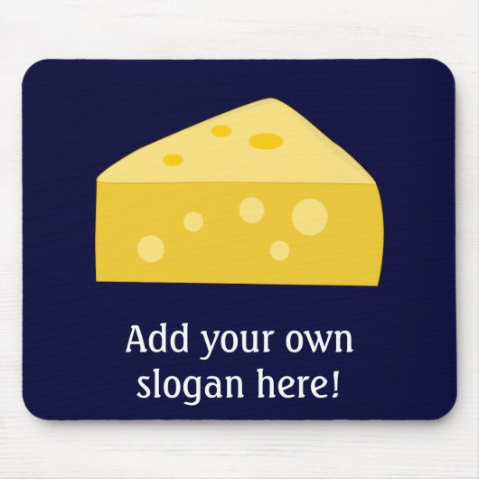 Deze Big Cheese-afbeelding aanpassen Muismat (Voorkant)