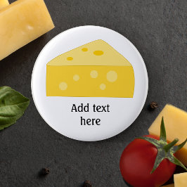 Deze Big Cheese-afbeelding aanpassen Ronde Button 5,7 Cm