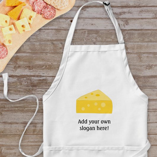 Deze Big Cheese-afbeelding aanpassen Standaard Schort