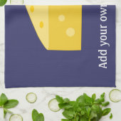 Deze Big Cheese-afbeelding aanpassen Theedoek (Gevouwen)