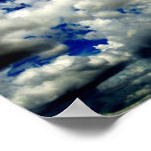 Deze blauwe hemel waar ik van hou poster (Hoek)