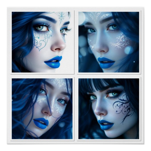Deze Blauwe Ogen  Perfect Poster (Voorkant)