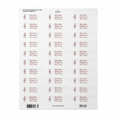 DEZE BOEK - TERUGKEERADRESETIKETTEN ETIKET (Full Sheet)