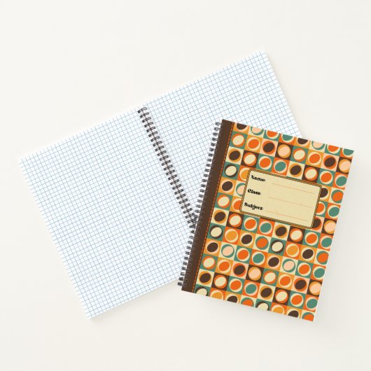 Deze boho geïnspireerde studentenbestuurde samenst notitieboek (Binnen)