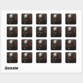 Deze Boots Vierkante Sticker (Vel)