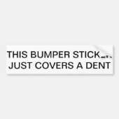 Deze Bumpersticker Hoesje gewoon een deent (Voorkant)