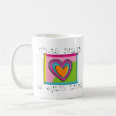 Deze Busia is veel LOVED Koffiemok (Links)