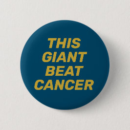 Deze Button van de Giant Beat Cancer