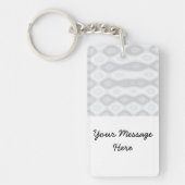 Deze cadeau aanpassen sleutelhanger (Voorkant)