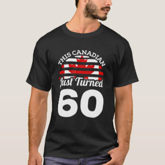 Deze Canadees draaide 60 Canada 60e verjaardag T-shirt