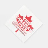 Deze Canadese loven lopen Servet (Hoek)