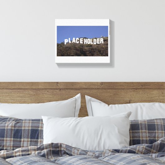 Deze canvas print kan van jou zijn (Insitu (Slaapkamer))