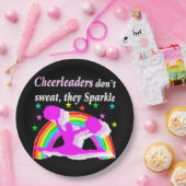 DEZE CHEERLEADER SPRANKELT DESIGN PAPIEREN BORDJE (Feest)