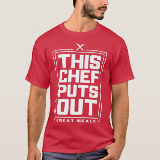 Deze Chef zet geweldige maaltijden uit 2 T-shirt