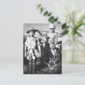 Deze Chinese soldaat met zwaar pack_War Afbeelding Briefkaart (Staand voorkant)