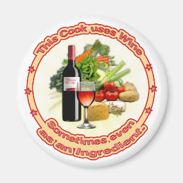 Deze Cook gebruikt wijn Magneet