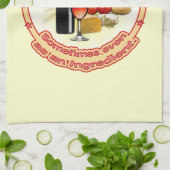 Deze Cook gebruikt wijn Theedoek (Gevouwen)