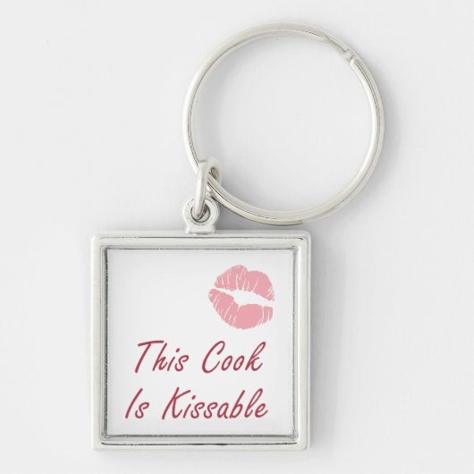 Deze Cook is Kissable Sleutelhanger (Voorkant)