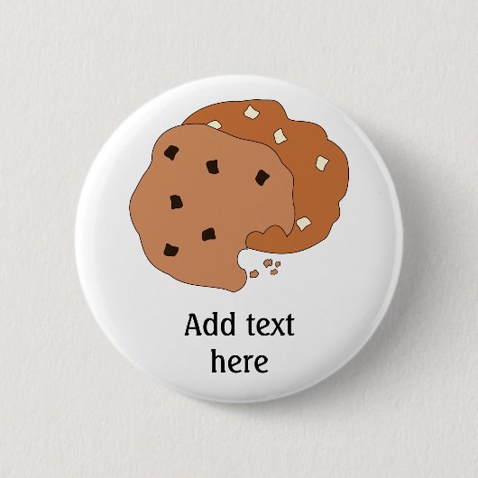 Deze Cookies-afbeelding aanpassen Ronde Button 5,7 Cm (Voorkant)