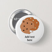 Deze Cookies-afbeelding aanpassen Ronde Button 5,7 Cm (Voorkant /achterkant)