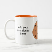 Deze Cookies-afbeelding aanpassen Tweekleurige Koffiemok (Links)