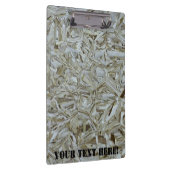 Deze Cool OSB Plywood Print personaliseren Klembord (Rechts)