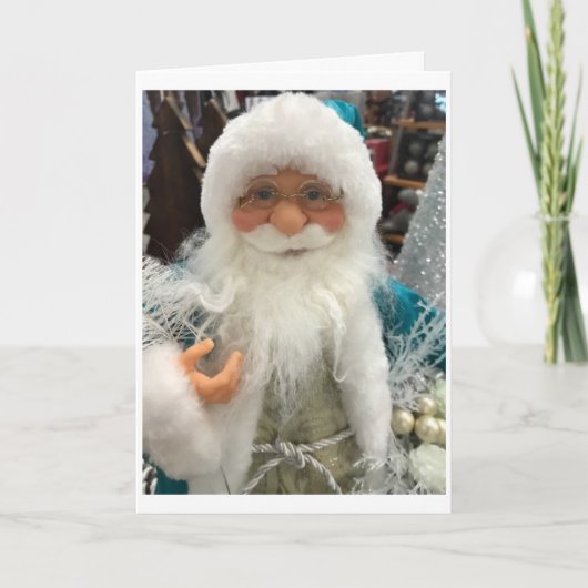 DEZE COOL SANTA WIST "MERRY CHRISTMAS" VOOR U KAART (Voorkant)