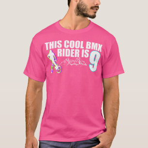 Deze coole BMX rijder is 9 grappige fiets BMX T-shirt