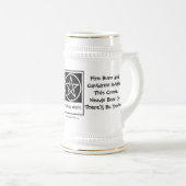 Deze Crone heeft Beer Pagan Wiccan Stein nodig Bierpul (Voorkant rechts)