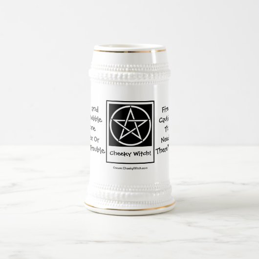 Deze Crone heeft Beer Pagan Wiccan Stein nodig Bierpul (Center)