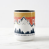 Deze dag Devo | 15 oz Logo Wrap w/Psalm 118:24 Tweekleurige Koffiemok (Center)